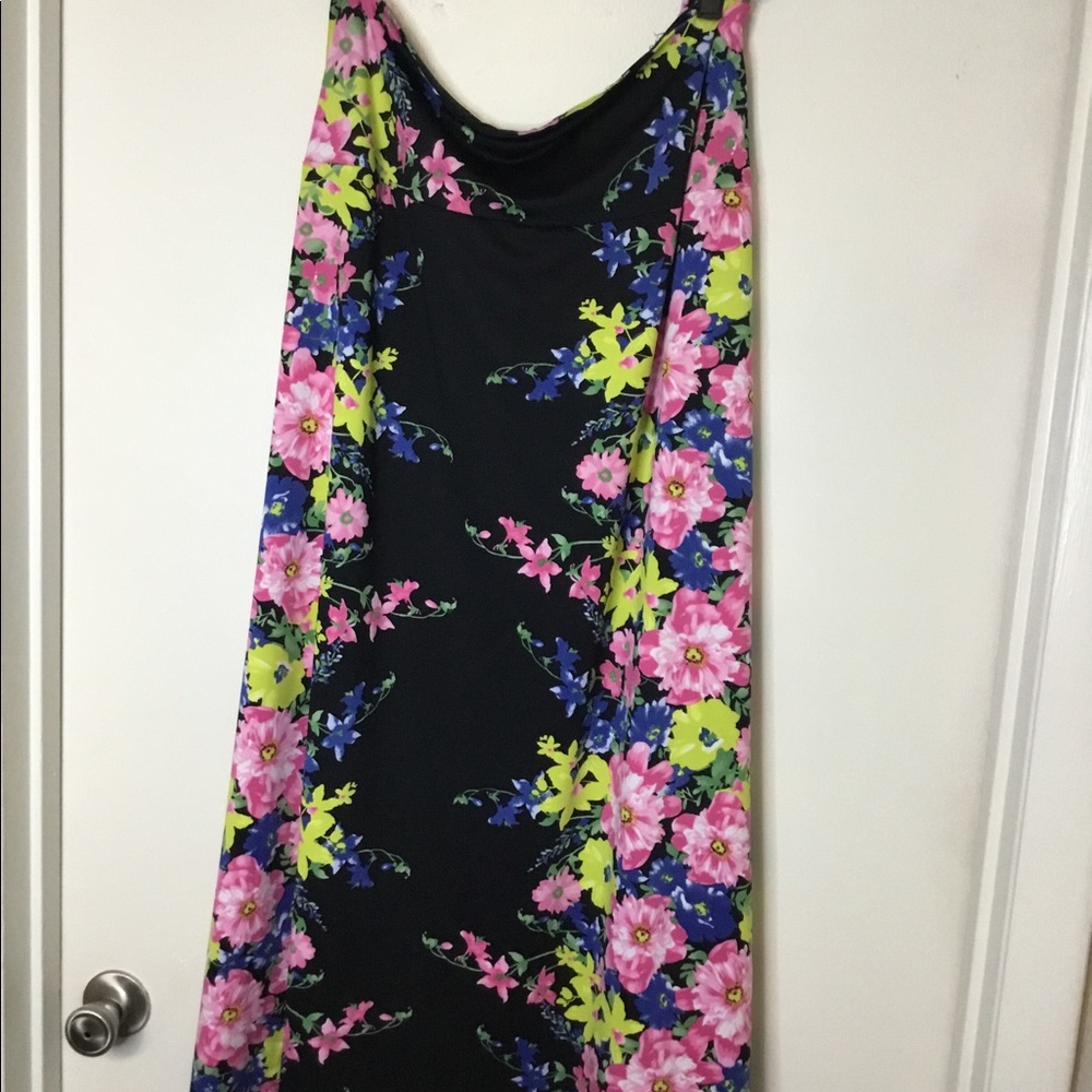Ashley Stewart Floral Print Maxi Sz 22/24